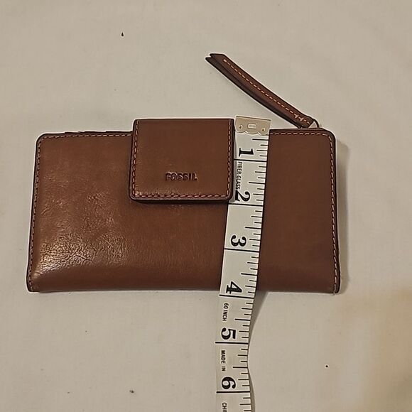 Fossil brown Leather wallet - Picture 6 of 7
